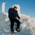 On Cairngorm after a climb